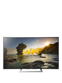 Sony Kd50Sd8005Bu 50 Inch, 4K Ultra Hd, Hdr, Curved Screen, Android Smart Led Tv - Black